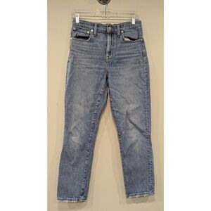 Madewell High-Rise Slim Crop Boy Jean